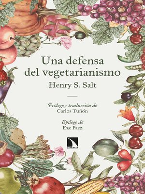 cover image of Una defensa del vegetarianismo